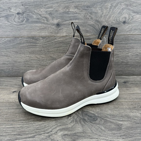 Blundstone Unisex Taupe Active Chelsea Boots Size 5.5 Men's 7.5 Women's - Picture 1 of 13